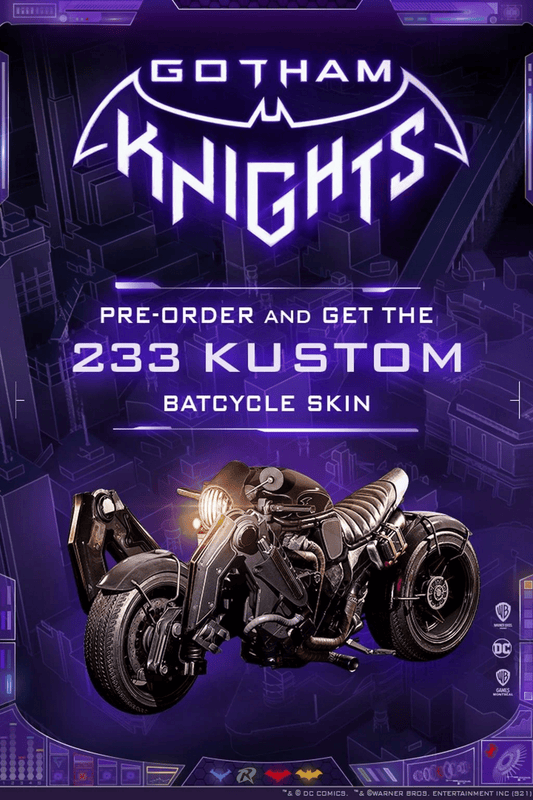 Gotham Knights - 233 Skin Kustom Batcycle DLC UE PS5 CD Key