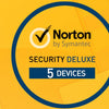 Chiave Norton Security Deluxe (90 giorni / 5 dispositivi)