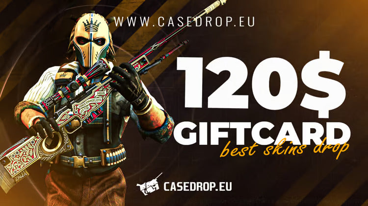 Carta regalo Casedrop.eu 120 USD CD Key