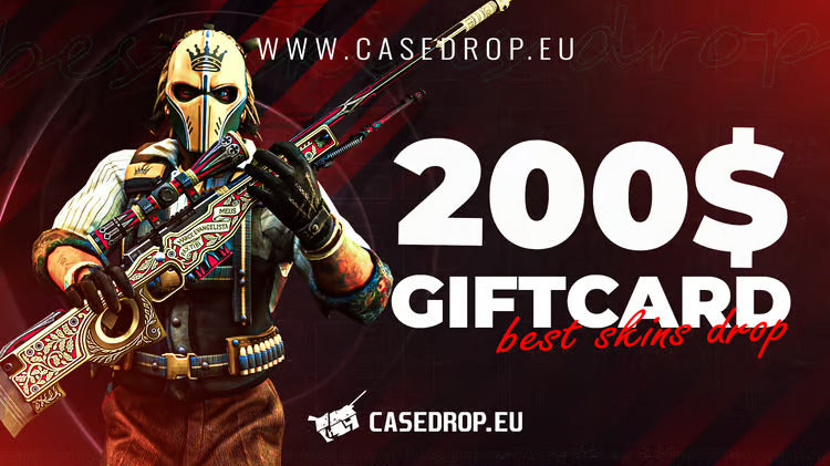 Carta regalo Casedrop.eu 200 USD CD Key