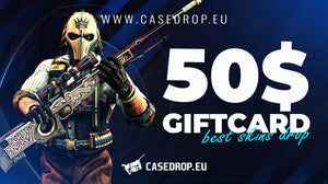 Carta regalo Casedrop.eu 50 USD P-Card CD Key