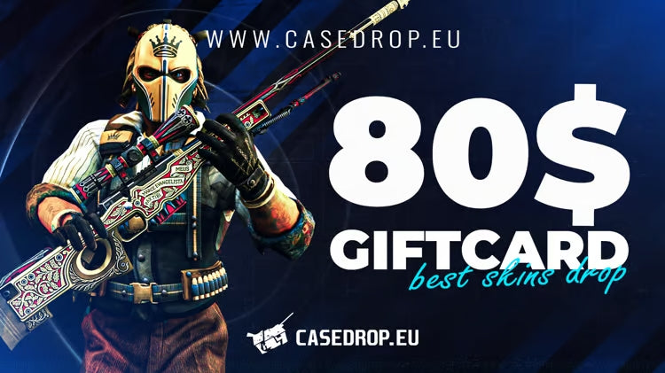 Carta regalo Casedrop.eu 80 USD CD Key