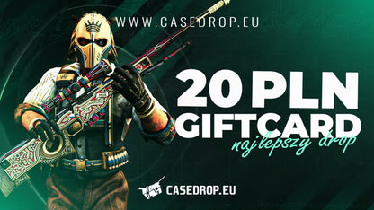 Carta regalo Casedrop.eu 20 PLN P-Card CD Key