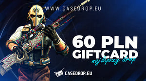 Carta regalo Casedrop.eu 60 PLN P-Card CD Key