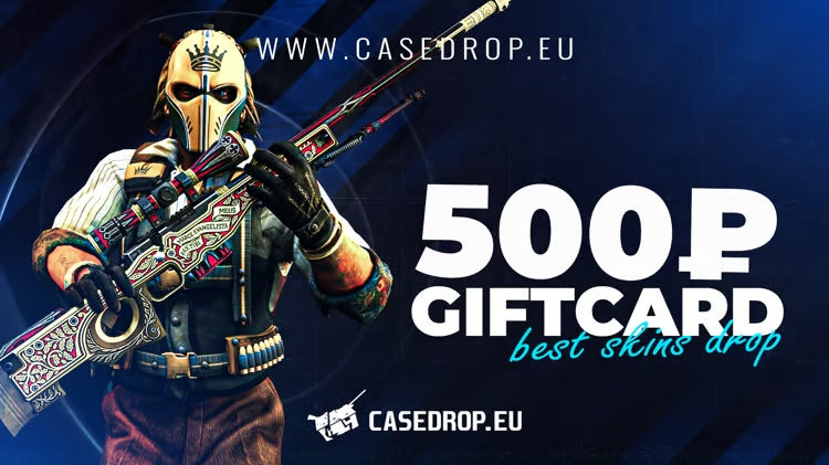 Carta regalo Casedrop.eu 500 RUB P-Card CD Key