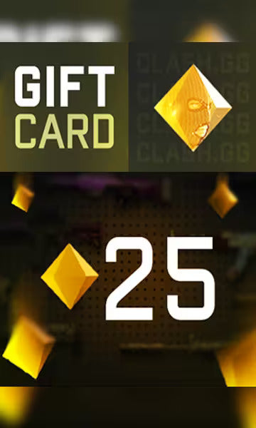 Carta regalo Clash.gg 25 gemme CD Key