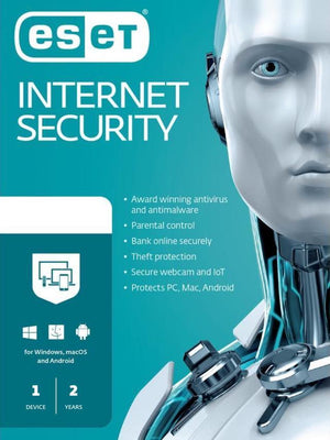 Chiave ESET Internet Security (1 anno / 3 dispositivi)