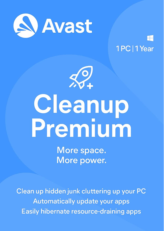 Avast Cleanup Premium 2024 Chiave (3 anni / 3 PC)