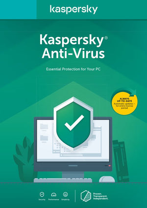 Kaspersky Anti Virus 2024 EU Key (2 anni / 5 dispositivi)