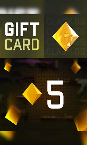 Carta regalo Clash.gg 5 Gemme CD Key