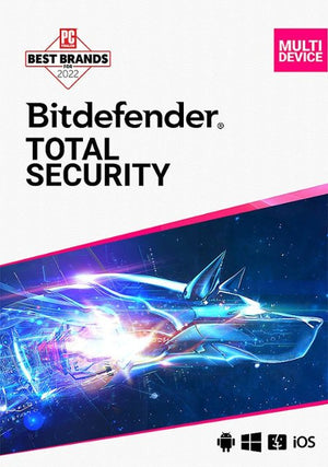 Chiave di prova di Bitdefender Total Security 2024 (3 mesi / 5 dispositivi)