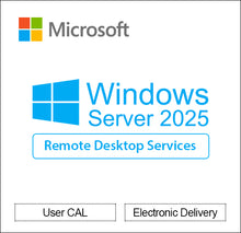 Windows Server 2025 Remote Desktop Services 50 User CAL CD Key
