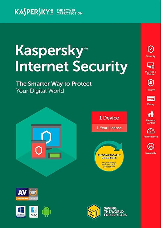 Chiave Kaspersky Internet Security 2024 MIDDLE EAST (1 anno / 3 dispositivi)