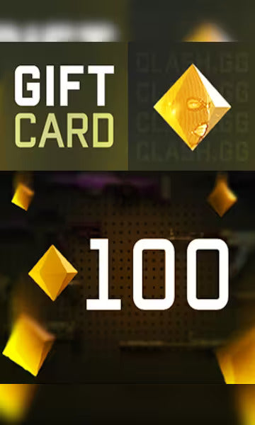 Carta regalo Clash.gg 100 gemme CD Key