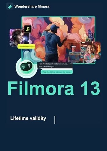 Wondershare Filmora 13 Video Editor CD Key (a vita / 1 PC)