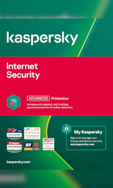 Chiave Kaspersky Internet Security 2023 (1 anno / 1 dispositivo)