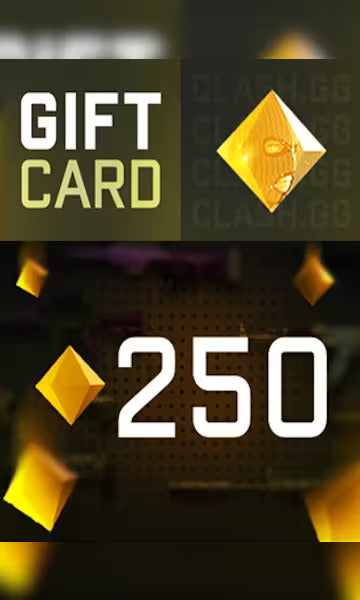 Carta regalo Clash.gg 250 Gemme CD Key