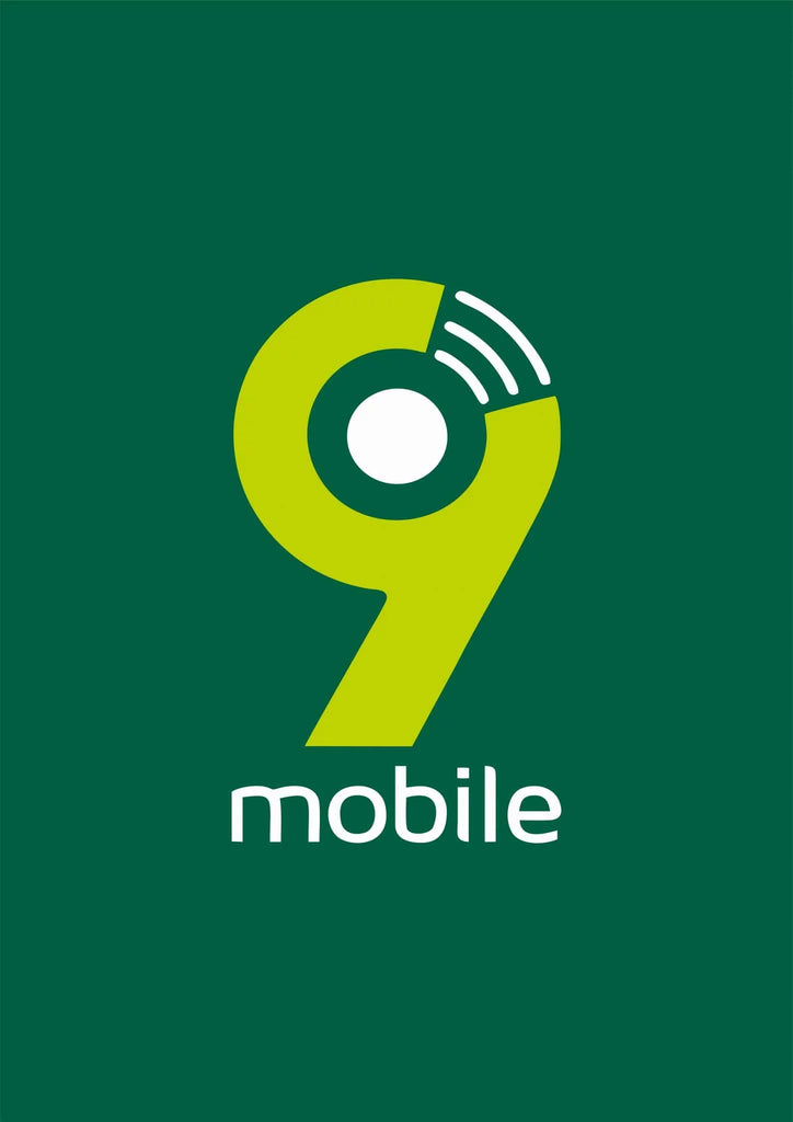 9Mobile 9,5 GB di dati Ricarica mobile NG
