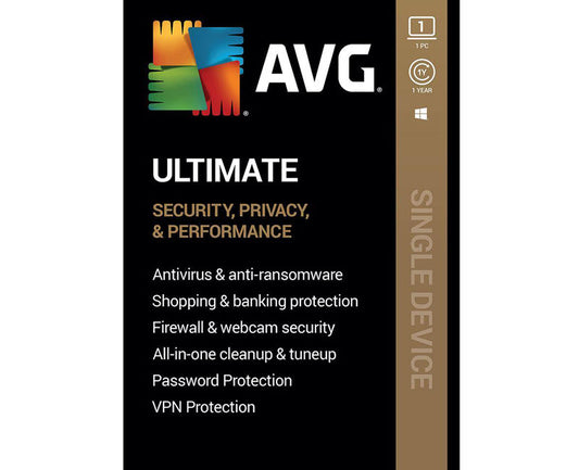 Chiave AVG Ultimate per Windows 2024 (1 anno / 1 PC)