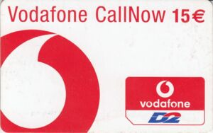 Vodafone D2 CallNow €15 Codice DE
