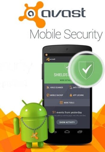 Avast Mobile Security Premium per Android 2024 Chiave (2 anni / 1 dispositivo)