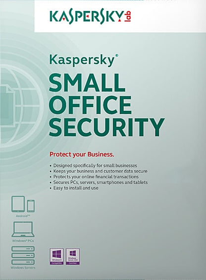 Kaspersky Small Office Security (5 PC / 1 Server / 5 Mobile / 1 anno)