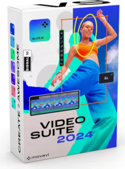 Movavi Video Suite 2024 Chiave (a vita / 1 MAC)