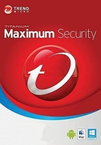 Trend Micro Maximum Security (2 anni / 3 dispositivi)