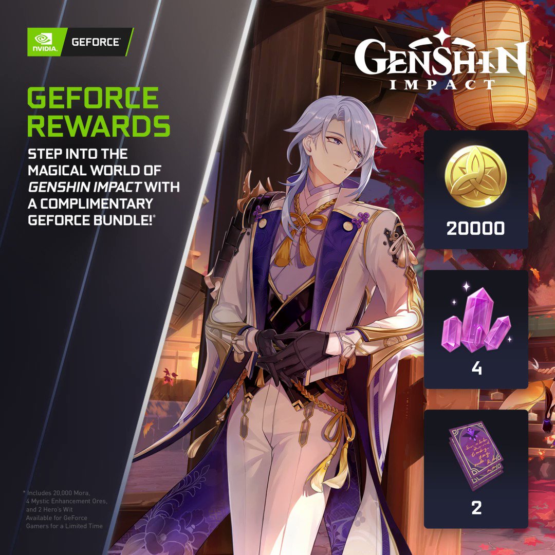 Impatto Genshin - Pacchetto DLC GeForce CD Key