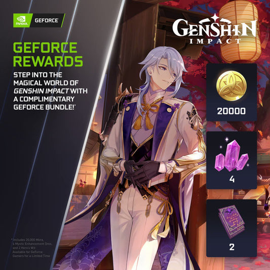 Impatto Genshin - Pacchetto DLC GeForce CD Key