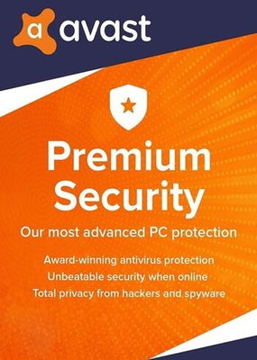 Avast Premium Security 1 PC 1 anno di licenza software CD Key