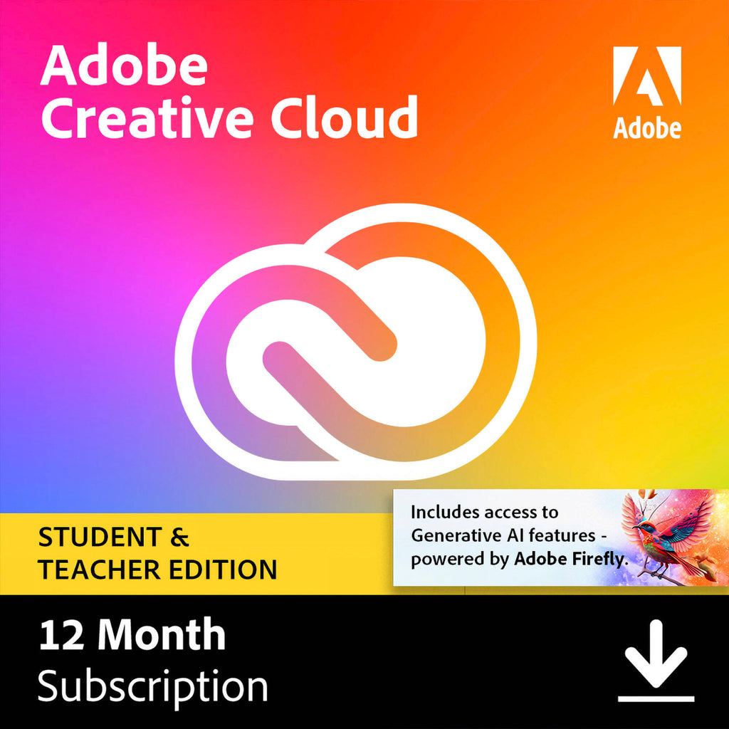 Adobe Creative Cloud 12 mesi di abbonamento