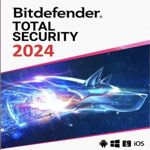 Bitdefender Total Security 2024 EU Key (1 anno / 3 dispositivi)