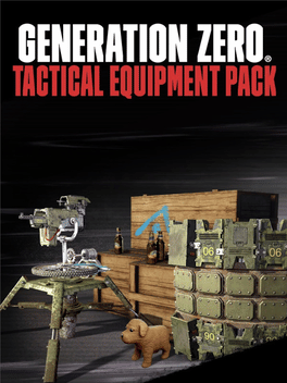 Generation Zero - Pacchetto equipaggiamento tattico DLC Steam CD Key