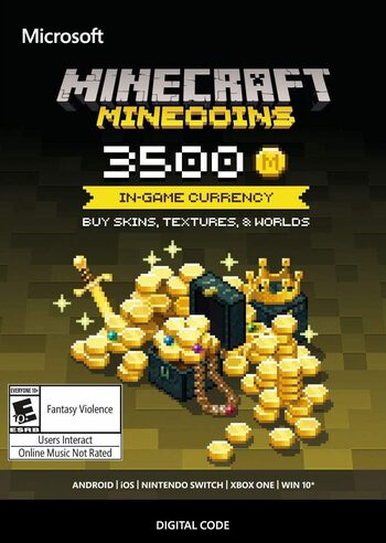 Pacchetto Minecoin Minecraft: 3500 monete CD Key