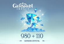 Impatto Genshin - 980 + 110 Cristalli della Genesi Voucher Reidos