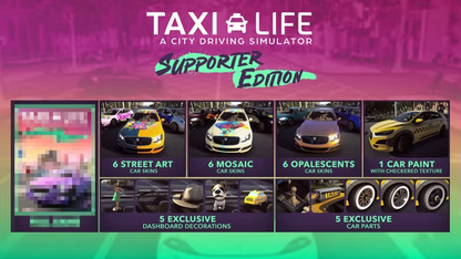 Taxi Life: Simulatore di guida in città - Pacchetto Supporter DLC Steam CD Key