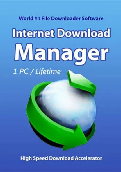 Internet Download Manager Key (licenza a vita / 1 PC)