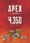 Leggende dell'apice: 4350 Monete Apex Origine CD Key