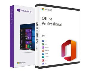 Windows 10/11 Pro + Office 2021 Pro Plus Retail Chiave globale
