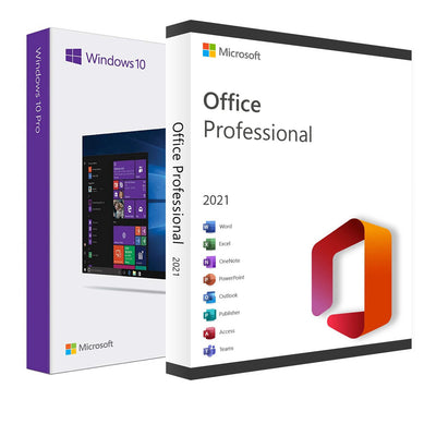 Windows 10/11 Pro + Office 2021 Pro Plus Retail Chiave globale