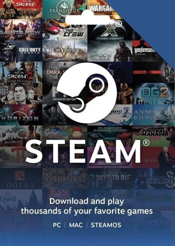 Carta regalo Steam 25 USD prepagata globale CD Key