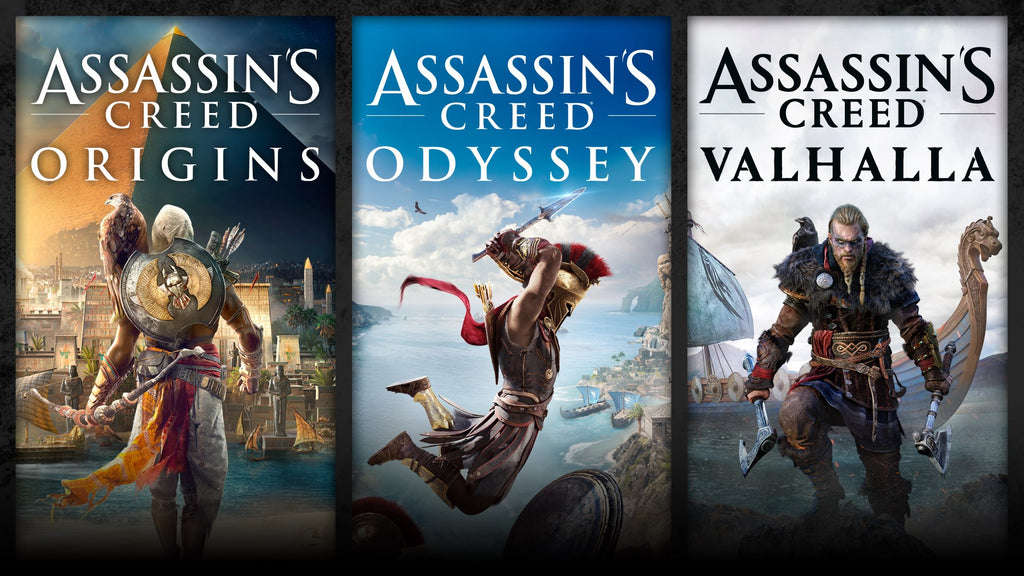 Assassin's Creed: Valhalla + Origini + Odyssey - Bundle ARG Xbox One/Serie CD Key