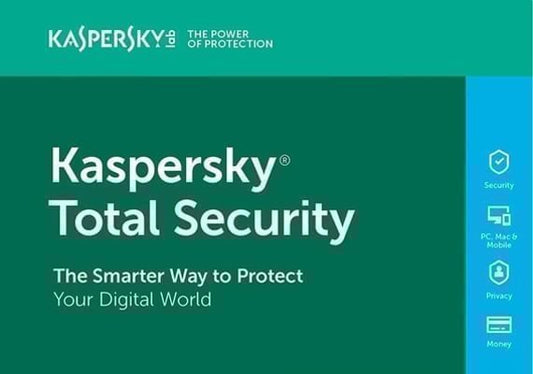 Kaspersky Total Security 2022 1 anno 3 Dev Licenza software CD Key