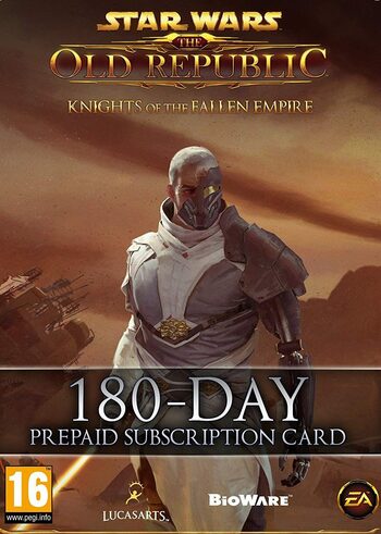 Star Wars: The Old Republic 180 Days Time Card Global Sito ufficiale CD Key