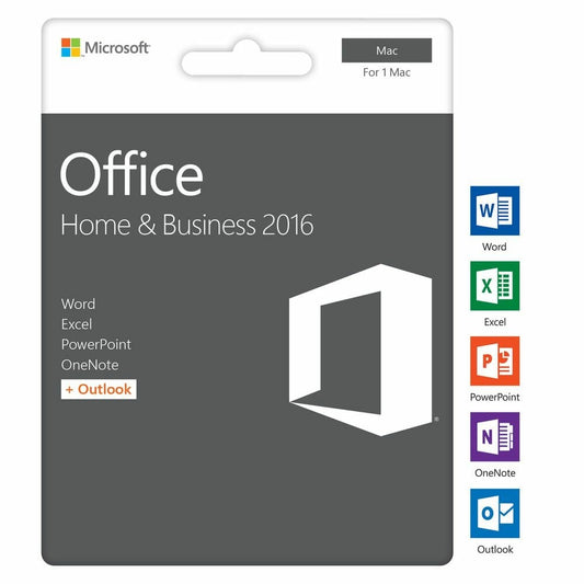 Microsoft Office H&B 2016 Mac Retail Key