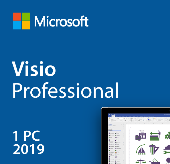 Microsoft Visio Pro 2019 Chiave globale